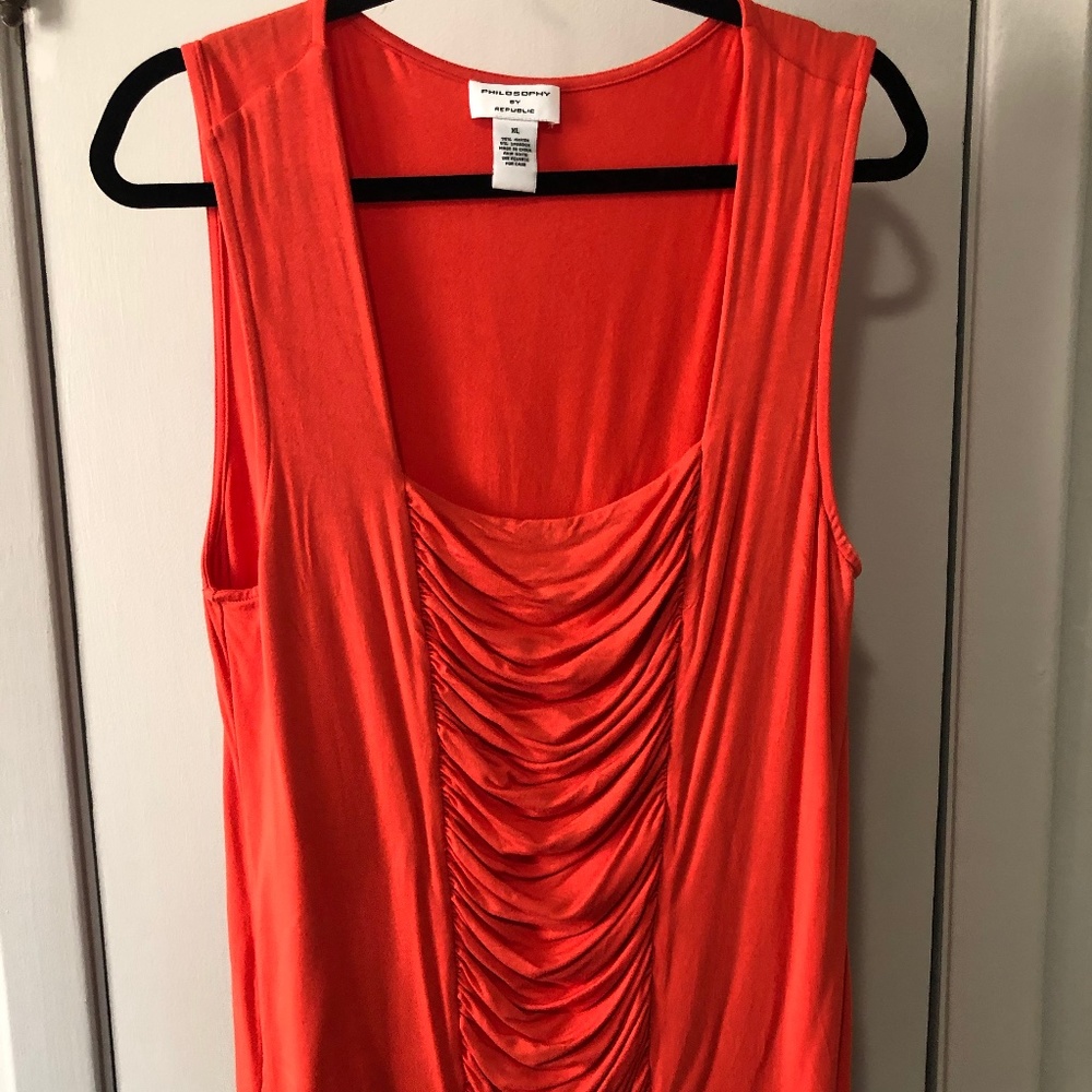 Super soft, coral tank top